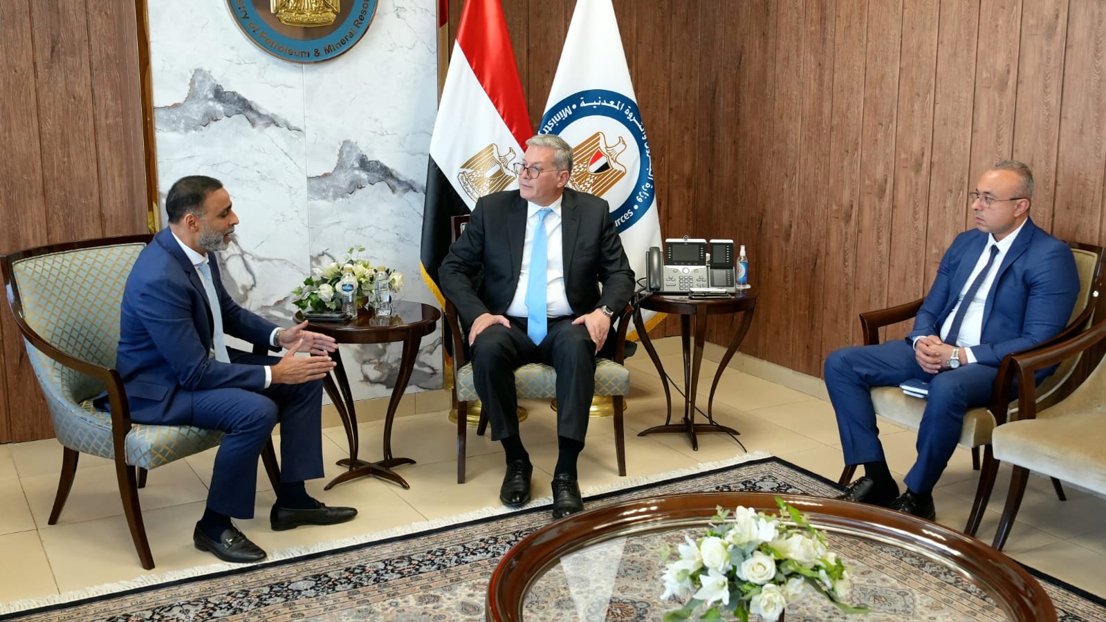 وزير البترول يبحث مع أركيوس إنرجي تعزيز استثمارات استكشاف الغاز بالبحر المتوسط